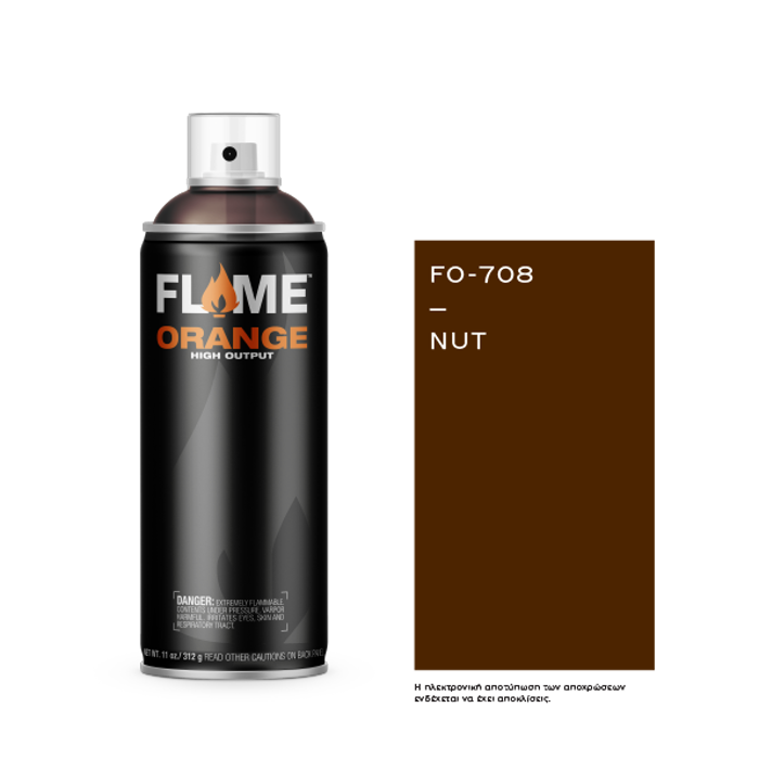 Spray Flame Orange 400ml, Nut